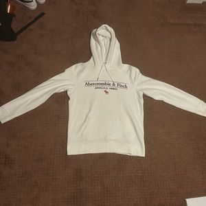 White Abercrombie and Fitch Honolulu hoodie